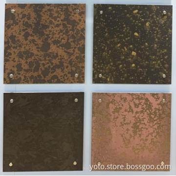 Exterior Cladding RAL Color Coated Aluminum Sheets